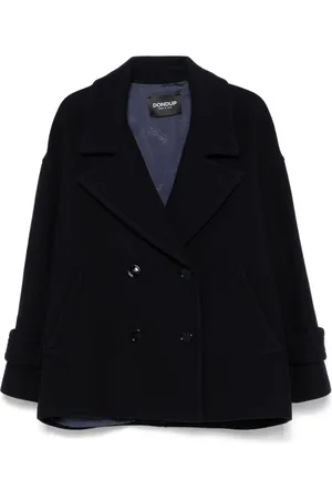 Dondup Dobbeltradet peacoat-frakke