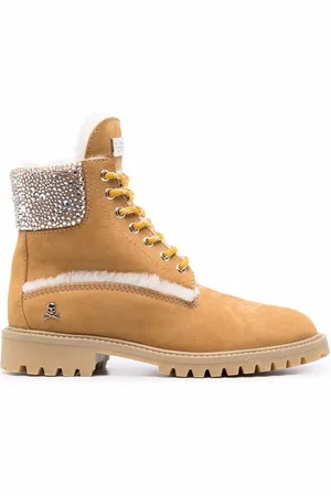 Philipp Plein The Hunter nubuck vandrestøvler
