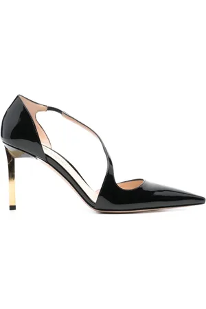 Tom Ford 90 mm pumps i lakeret læder