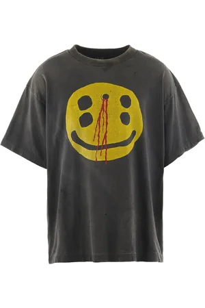 SAINT MXXXXXX X Cactus Plant Flea Market T-shirt med grafisk tryk
