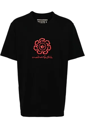 Maharishi T-shirt med spiral-tempel