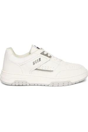 Msgm Sneakers i læder med logotryk
