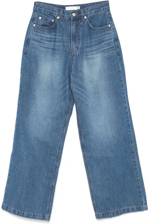 Low Classic Jeans med brede ben