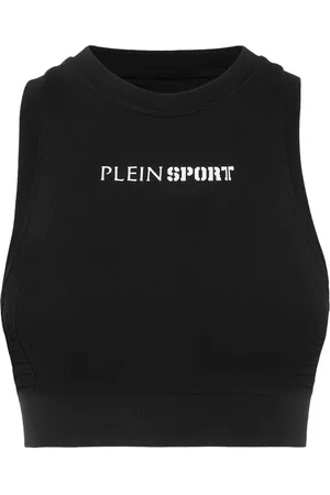 Philipp Plein Performans-tanktop med logotryk