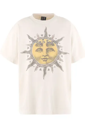 SAINT MXXXXXX X Cactus Plant Flea Market T-shirt med grafisk tryk