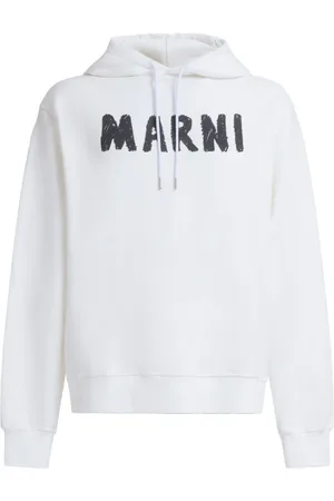 Marni Hættetrøje med logotryk