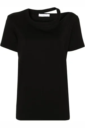 IRO T-shirt med udskæringsdetalje