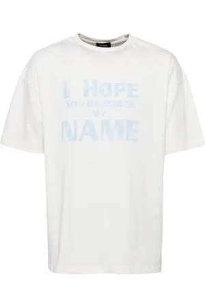 We11 Done Kortærmet T-shirt med tryk