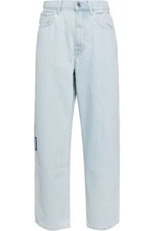 A Bathing Ape Jeans med logomærke