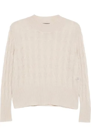 LORENA ANTONIAZZI Kabelstrikket sweater