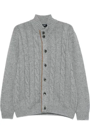 HERNO Kabelstrikket cardigan