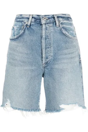 Citizens of Humanity Denimshorts med rå kant