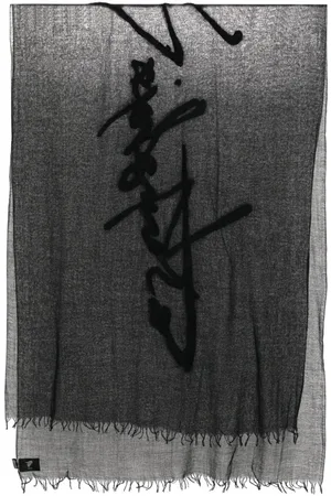 YOHJI YAMAMOTO Signatur-tørklæde