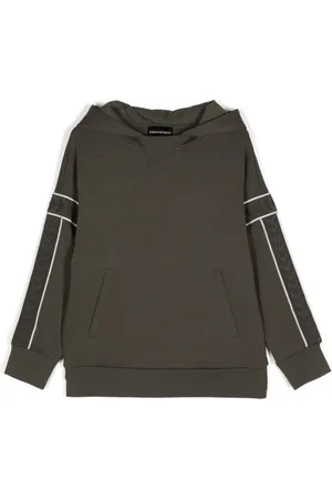 Emporio Armani Hættetrøje med logostropper