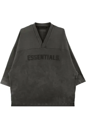 FEAR OF GOD T-shirt med V-hals og logotryk