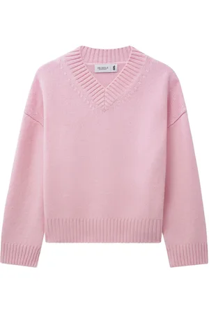 PRINGLE OF SCOTLAND Kashmirsweater med V-hals