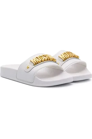 Moschino Flade sandaler med logodetalje