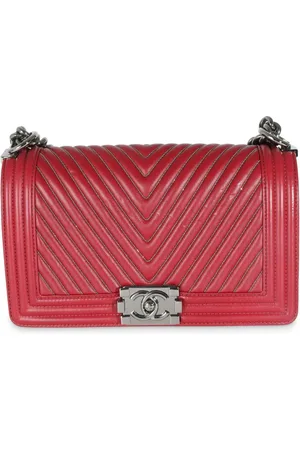 CHANEL 2014-2015 mellemstor Boy Chanel skuldertaske