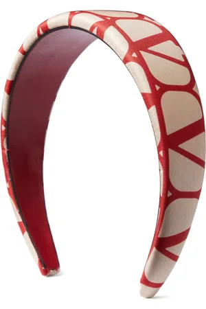 VALENTINO GARAVANI Toile Iconographe silkehårbånd