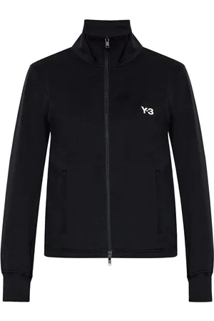 Y-3 Sweatshirt med lynlås og logo