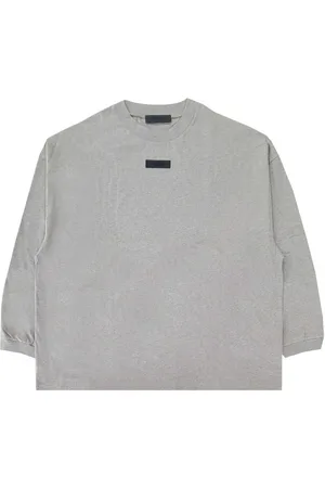 FEAR OF GOD T-shirt med logoapplikation