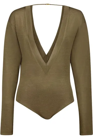 Saint Laurent Finstrikket bodysuit