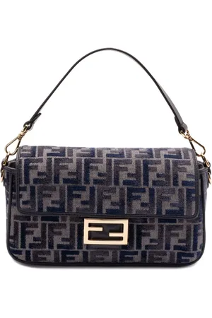 Fendi Chenille-taske med FF-monogram