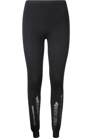 Maison Margiela Leggings med slitageeffekt