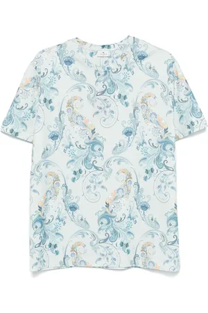 Etro T-shirt med paisleytryk