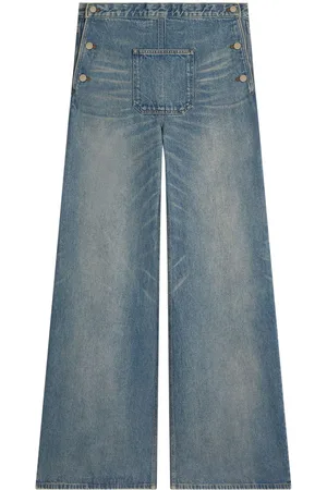 Courrèges Jeans med brede ben og mellemhøj talje