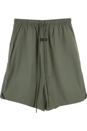 FEAR OF GOD Shorts med snoretræk i taljen og logo-applikation