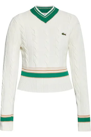 Lacoste Trøje med broderet logo