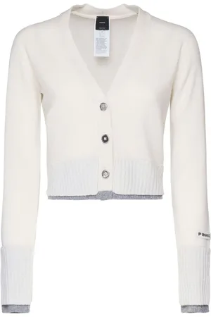 Pinko Cardigan med logomærke