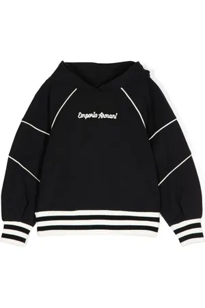 Emporio Armani Hættetrøje med broderet logo