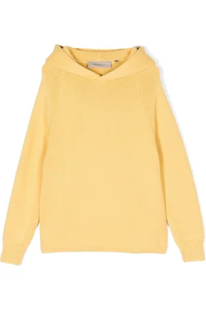 FEAR OF GOD Strikket hættetrøje med logomærke