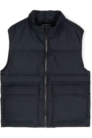 Emporio Armani Dynejakke med logo