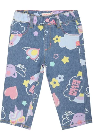 Billieblush Jeans med illustration-tryk