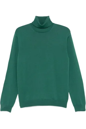 ZANONE Sweater i uld med logo