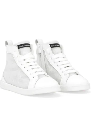 Dolce & Gabbana Sneakers i mesh med logotryk