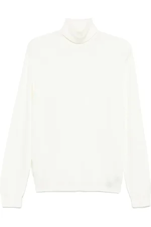 ZANONE Sweater i uld med logo
