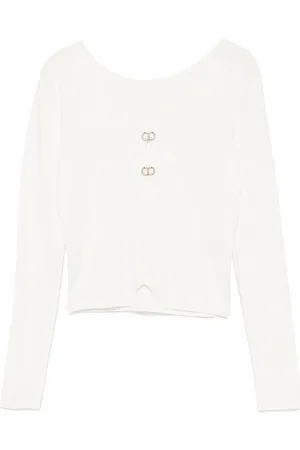 Twin-Set Oval-T sweater med dobbelt brug