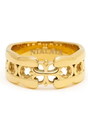 Nialaya Fingerring med kors