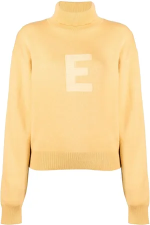 FEAR OF GOD Trøje med rullekrave og broderet logo