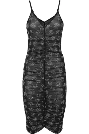 Philipp Plein Tylkjole med monogram