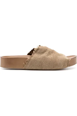 UMA WANG Sandaler med slitageeffekt