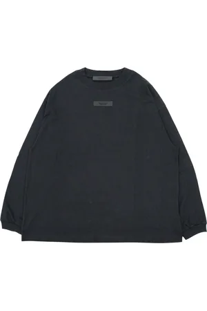 FEAR OF GOD T-shirt med logoapplikation