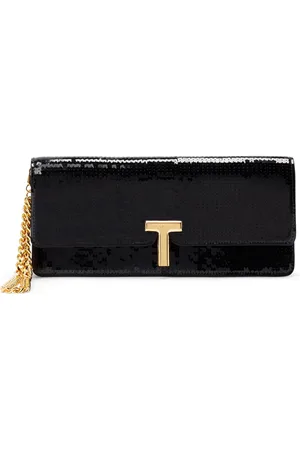 Tom Ford Wallis clutch med pailletter