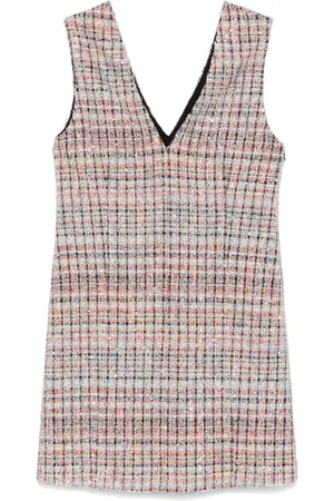 Missoni Kort ternet kjole i bouclé