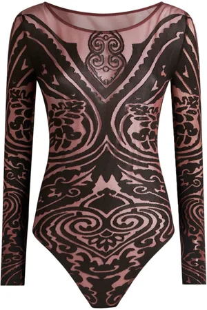 Etro Bodysuit med paisleytryk