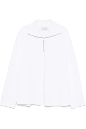 STUDIO NICHOLSON Sweatshirt med kort lynlås